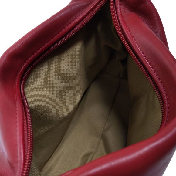 VTG COACH Mini Purse Deep Red Leather Small Purse | 1941 Leatherware Model - Picture 3 of 11